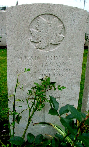 Pte Walter Hanam