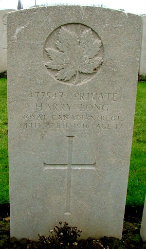 Pte Harry Long