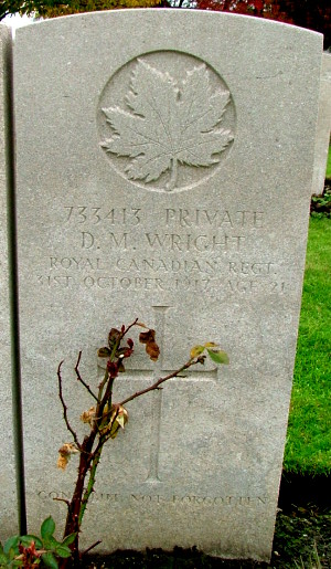 Pte Donald Wright