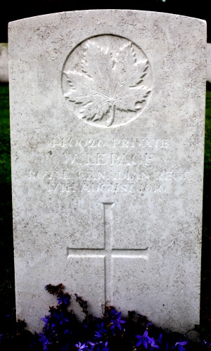Pte Wilfred Lepage