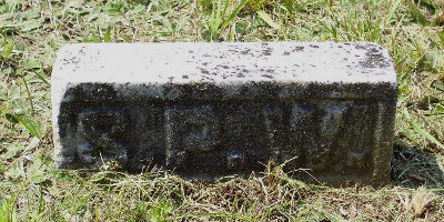 CWGC headstone for Pte Stanley Wood