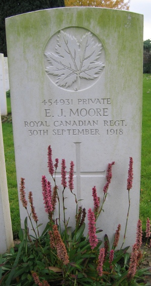 Pte Edward Moore