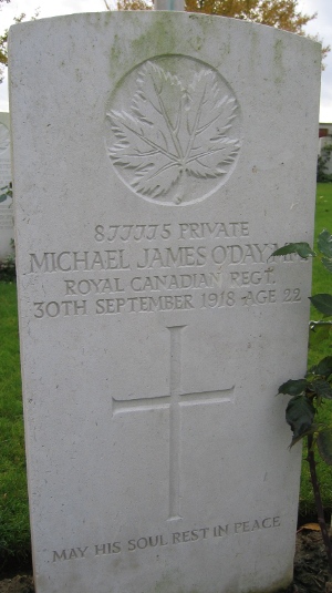 Pte Michael O'Day