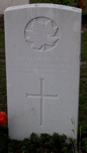 Pte John McCorkindale