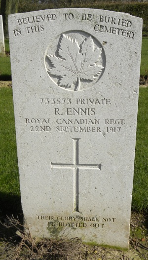 Pte Raymond Ennis