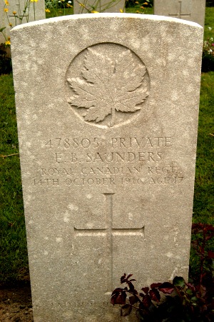 Pte Edmund Saunders