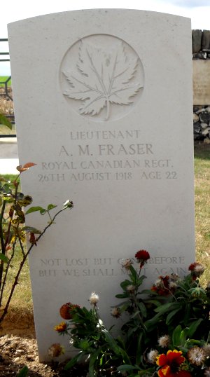 Lieut Arther Fraser