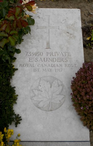 Pte Ernest Saunders