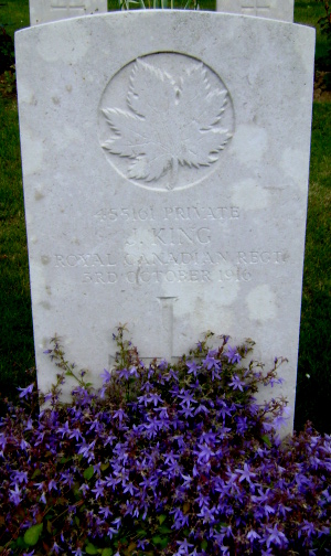 Pte Joseph King