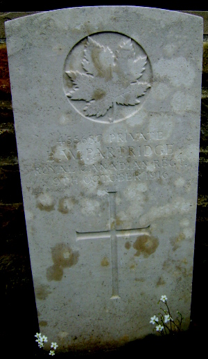 Pte Ernest Partridge