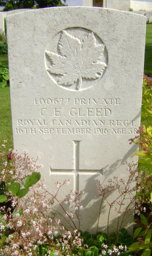 Pte Charles Gleed