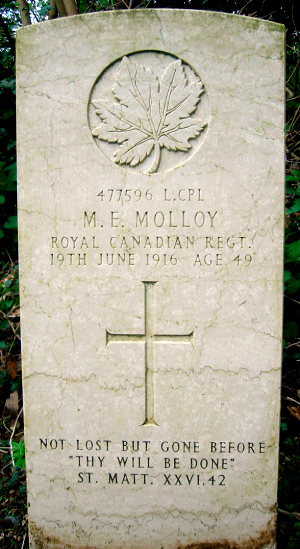 Pte Michael Molloy