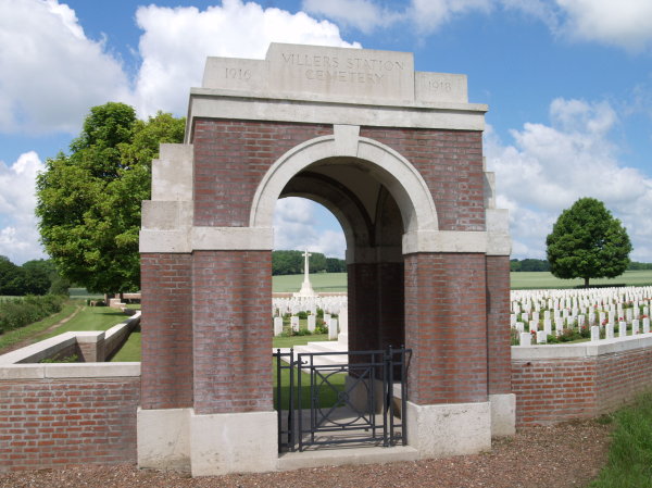 Villers Station Cemetery.