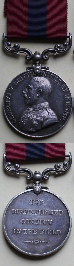The Distinguished Conduct Medal (D.C.M.) awarded to Sergeant Ernest Watson, The Royal Canadian Regiment.