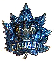 Badge worn by the Second (Special Service) Battalion of The Royal Canadian Regiment while serving in the South African War; 1899-1900.